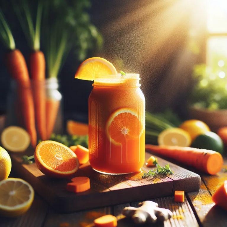 Citrus Orange Carrot Cooler