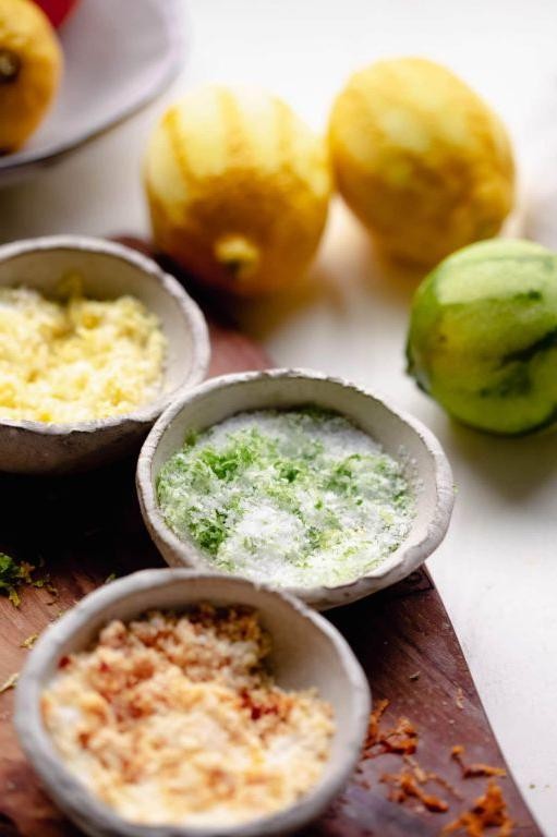 Citrus Zest Infused Salt