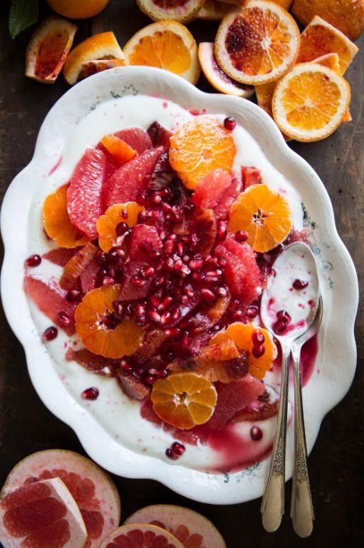 Citrus and Pomegranate Ambrosia