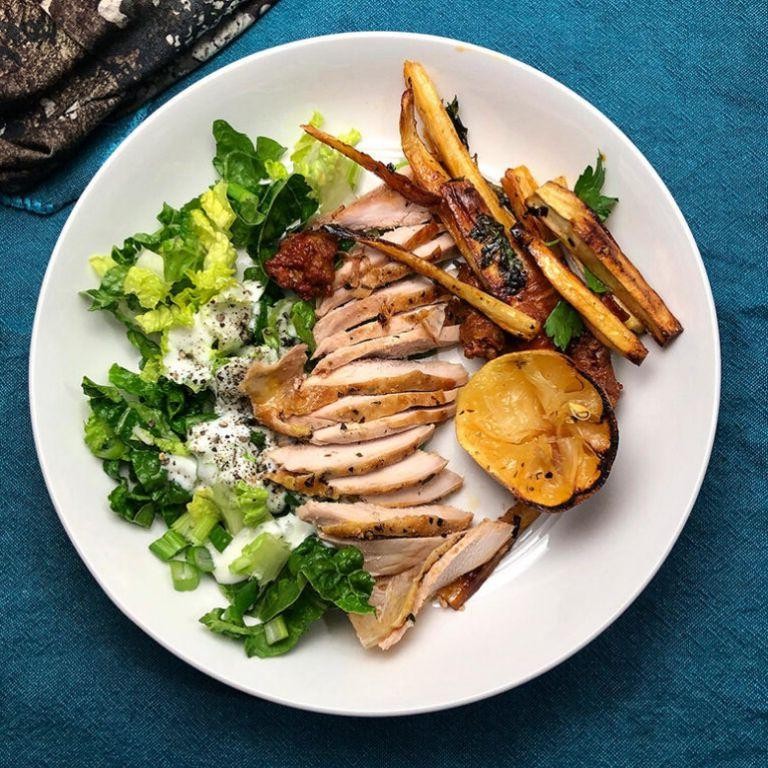 Citrus-Infused Pheasant with Roasted Vegetables