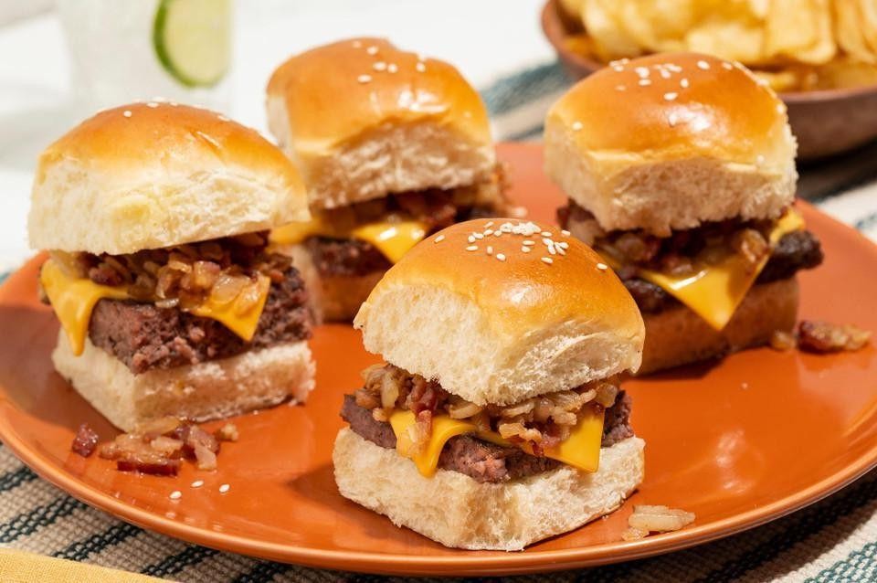 Classic Bacon Cheeseburger Sliders
