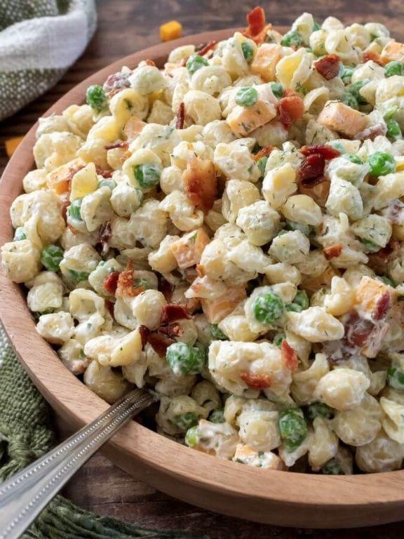 Classic Bacon Ranch Pasta Salad
