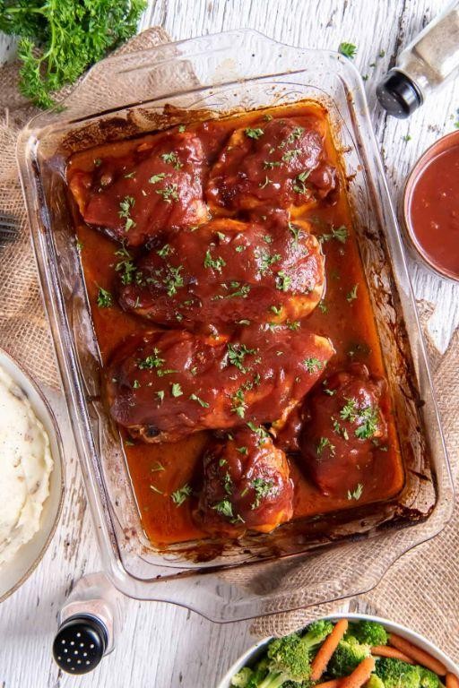 Classic Baked BBQ Chicken