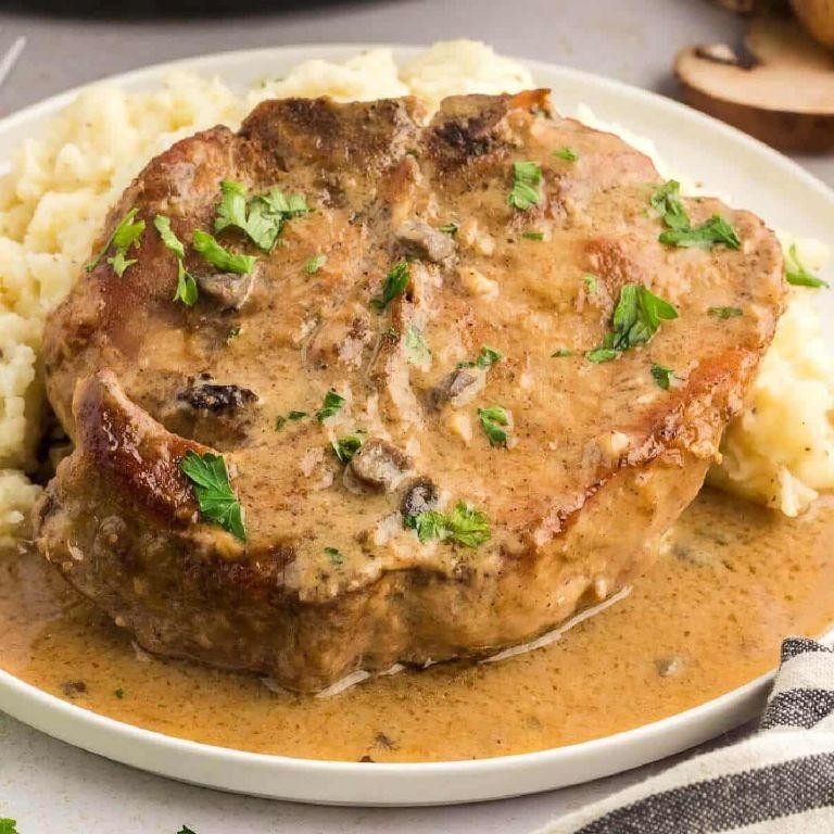 Classic Baked Pork Chops with Cream of Mushroom Soup