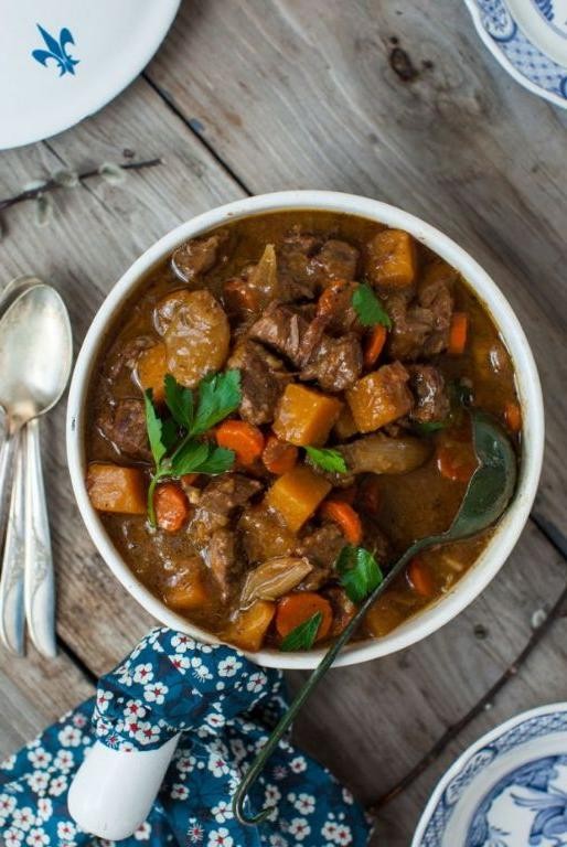 Classic Beef Stew with Root Vegetables