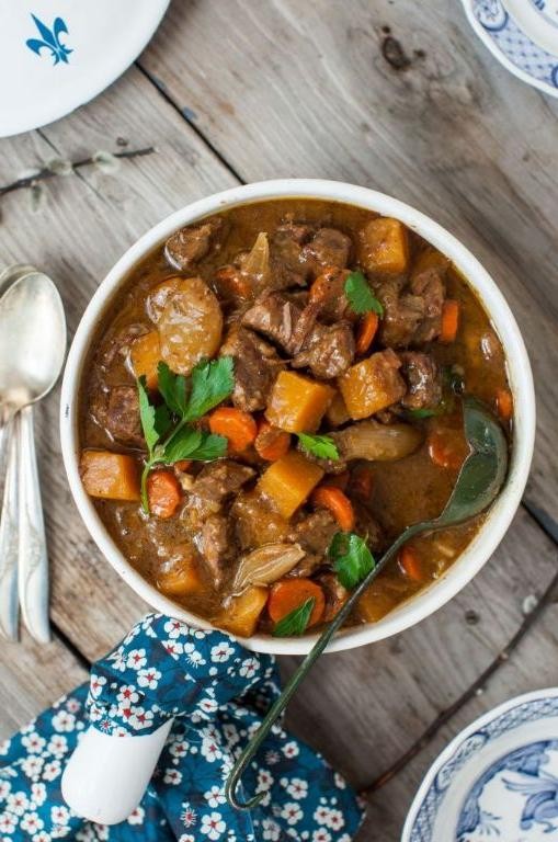 Classic Beef Stew with Root Vegetables