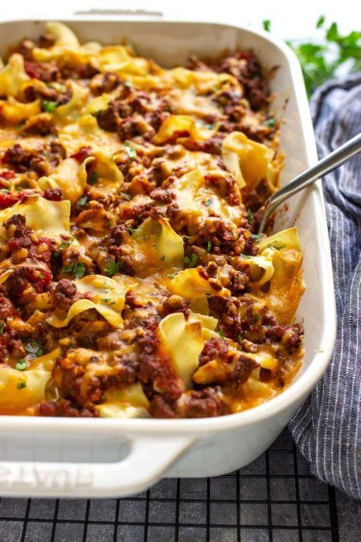 Classic Beef and Egg Noodle Casserole