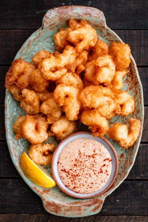 Classic Beer-Battered Shrimp