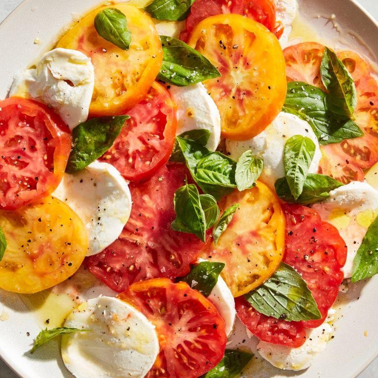 Classic Caprese Salad with Garden Tomatoes