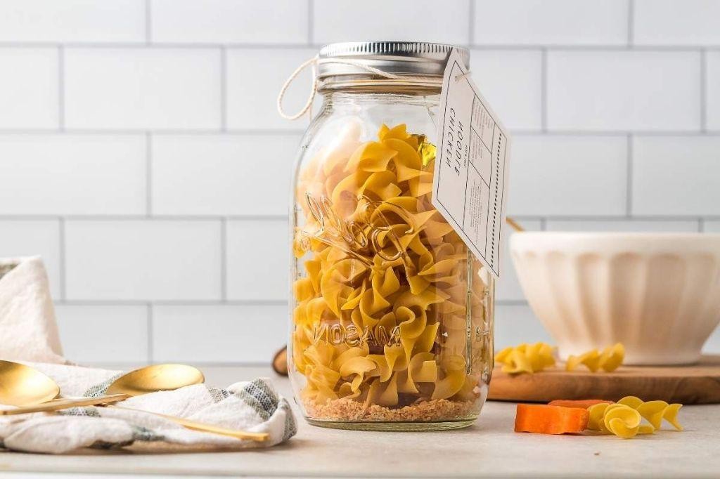 Classic Chicken Noodle Soup Jar Recipe