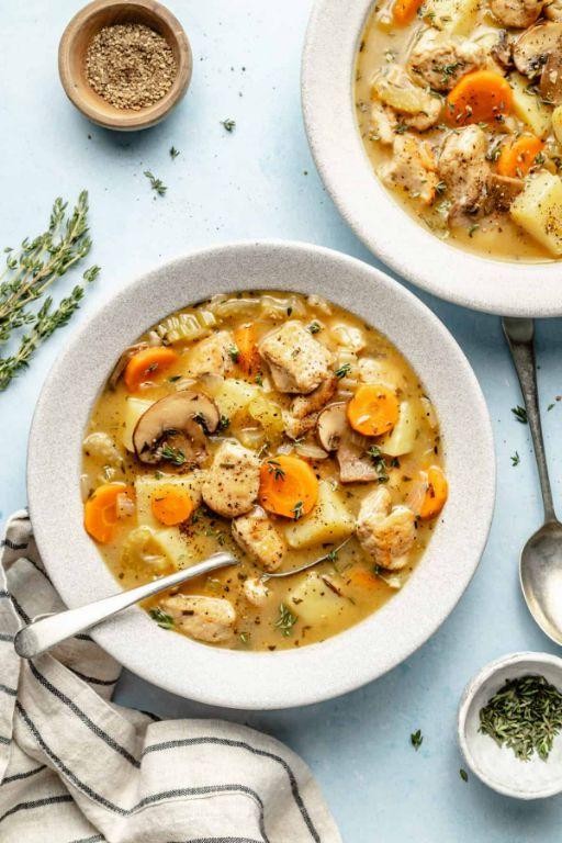 Classic Chicken Stew with Herbs