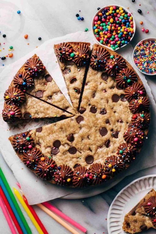 Classic Chocolate Chip Cookie Cake