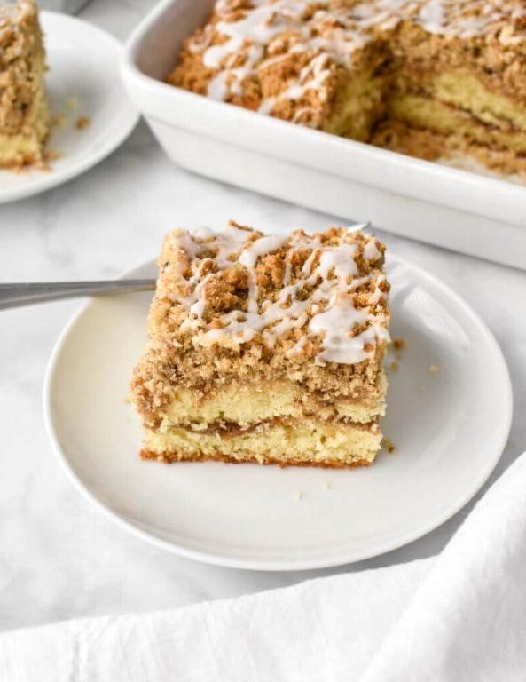 Classic Cinnamon Coffee Cake with Streusel Topping