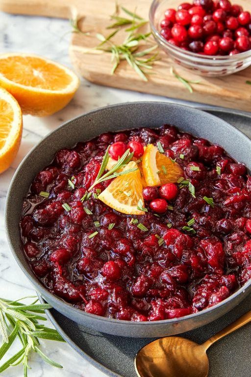 Classic Cranberry Sauce with Fresh Orange Zest