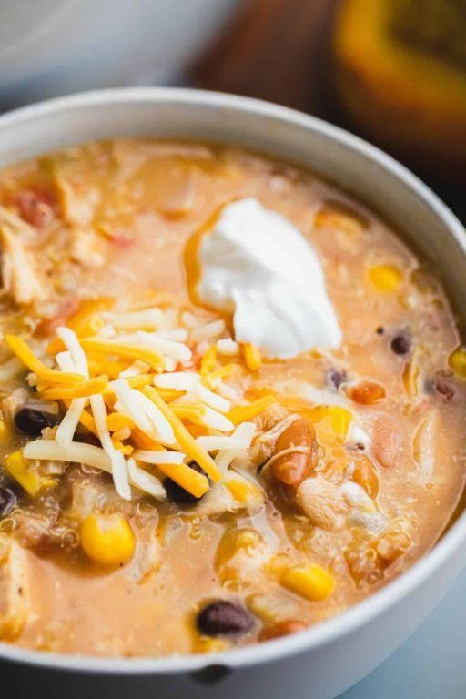 Classic Creamy Chicken Taco Soup