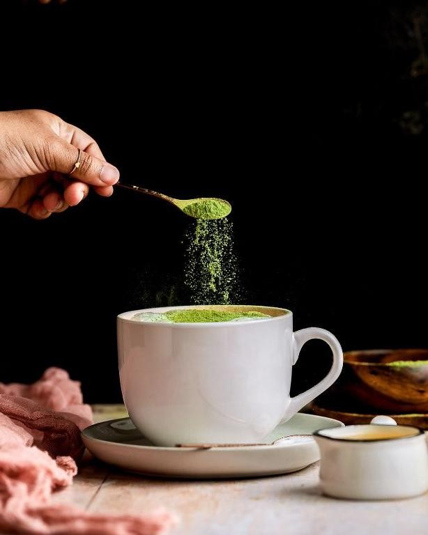 Classic Creamy Matcha Hot Tea