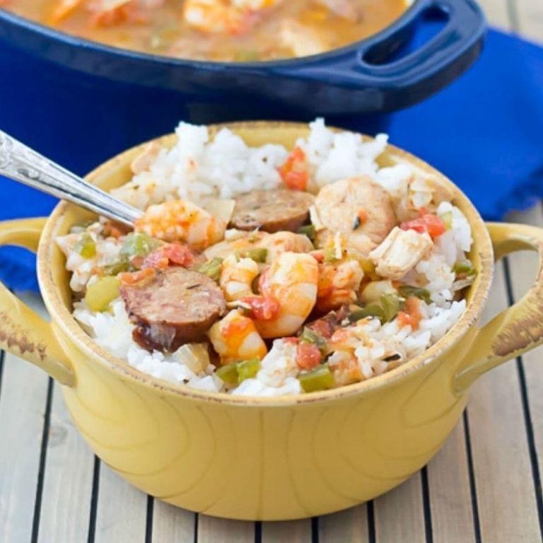 Classic Creole Crockpot Jambalaya