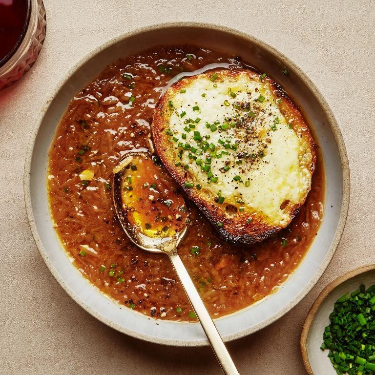 Classic French Onion Soup Made Healthy