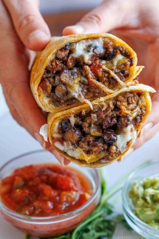 Classic Ground Beef Burrito