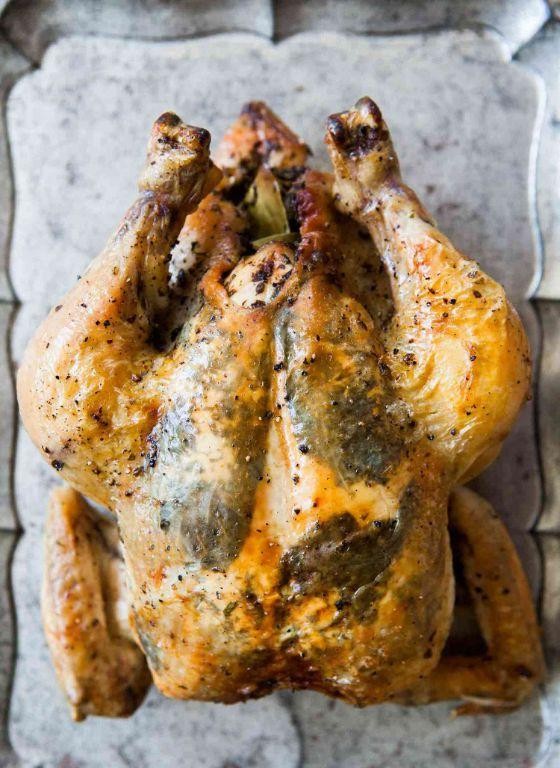 Classic Herb-Stuffed Roast Chicken