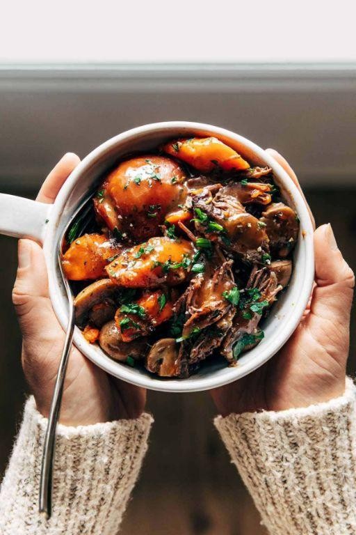 Classic Instant Pot Pot Roast with Mushrooms