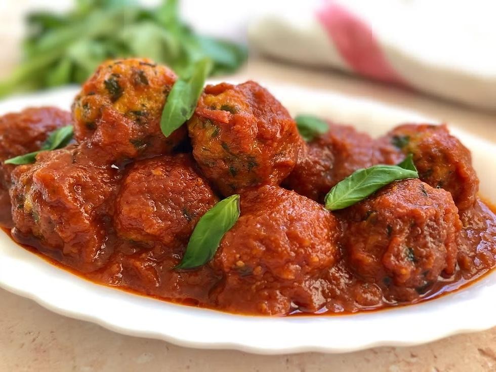 Classic Italian Fish Ball Marinara