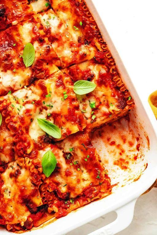 Classic Lasagna with Fresh Basil