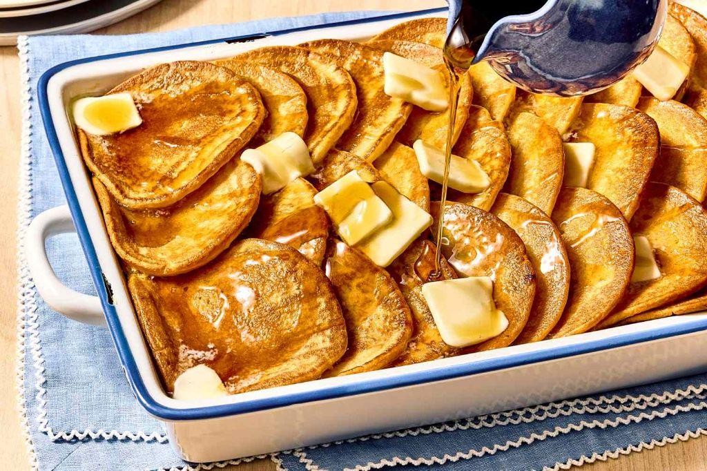 Classic Maple Syrup Pancake Casserole