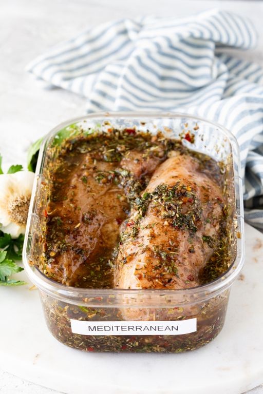 Classic Mediterranean Olive Oil Marinade