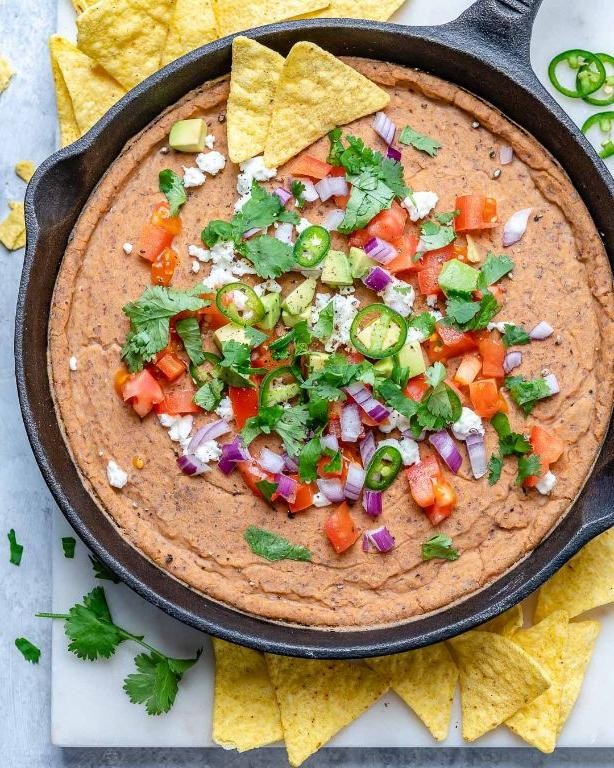 Classic Mexican Bean Dip