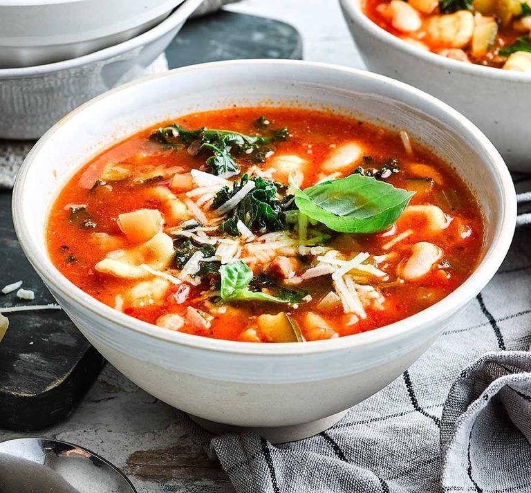Classic Minestrone with Cannellini Beans