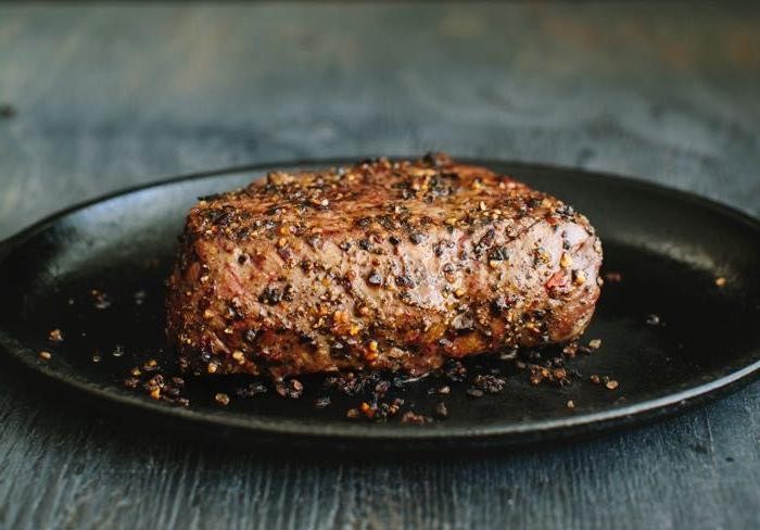 Classic Peppercorn Crusted Filet Mignon