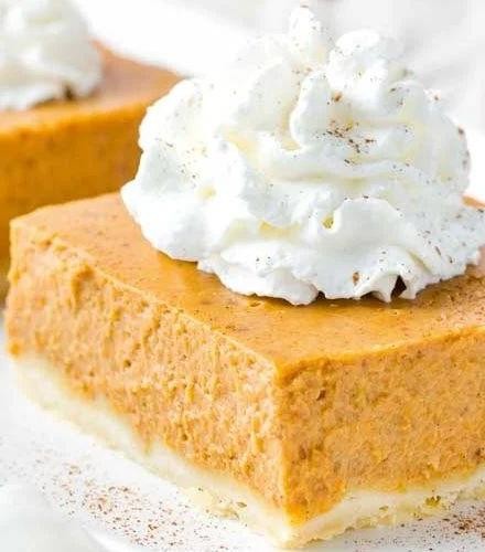 Classic Pumpkin Pie Squares