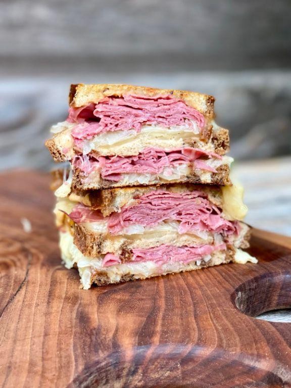 Classic Reuben Sandwich with Homemade Dressing