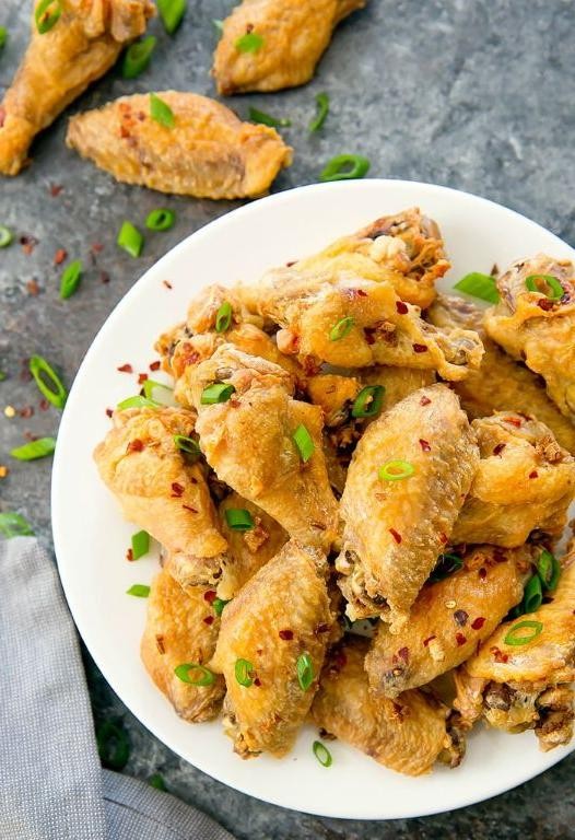 Classic Salt and Pepper Oven Baked Wings