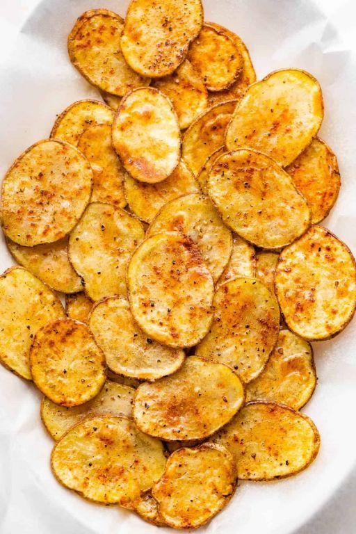 Classic Sea Salt Air Fryer Potato Chips