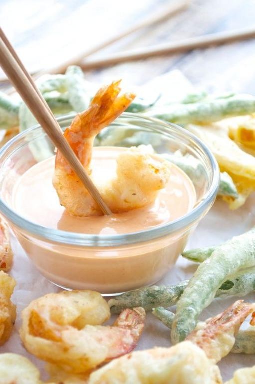 Classic Shrimp Tempura with Dipping Sauce