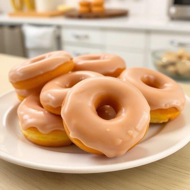 Classic Vanilla Glazed Donuts
