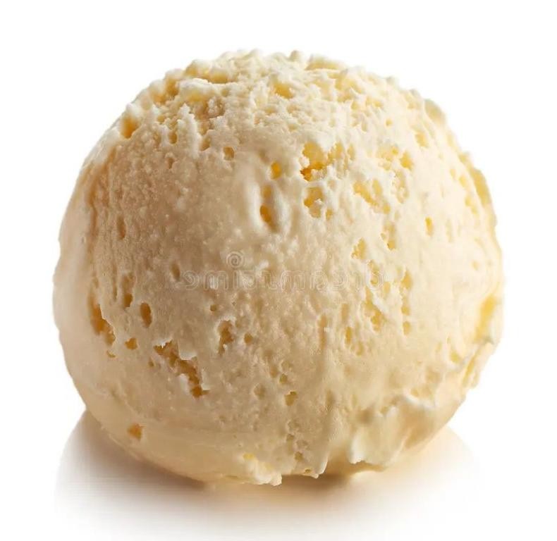 Classic Vanilla Ice Cream Balls