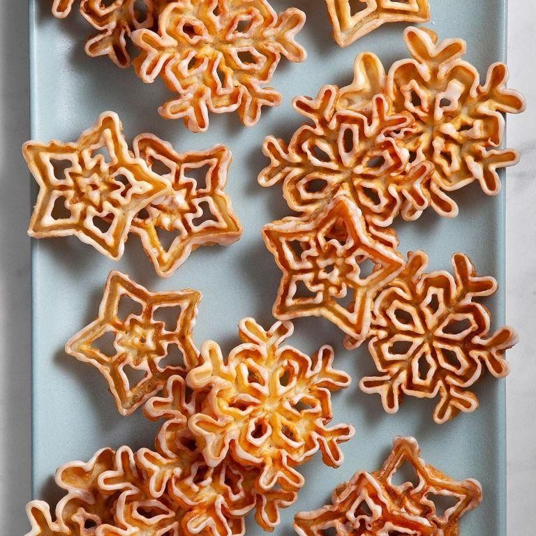Classic Vanilla Rosette Cookies