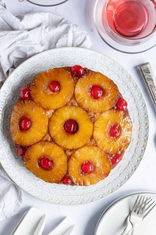 Classic Vegan Pineapple Upside Down Cake