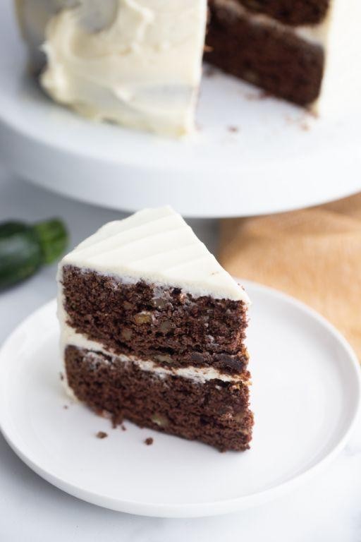 Classic Zucchini Chocolate Cake with Cream Cheese Frosting