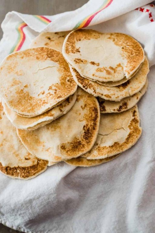 Classic gorditas made with masa harina
