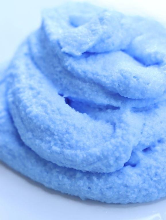 Cloud Borax Slime with Instant Snow