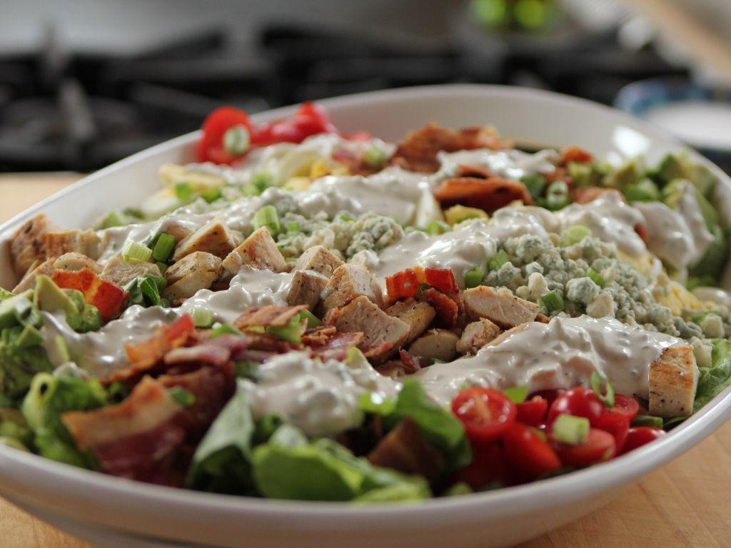 Cobb Salad with Blue Cheese and Bacon