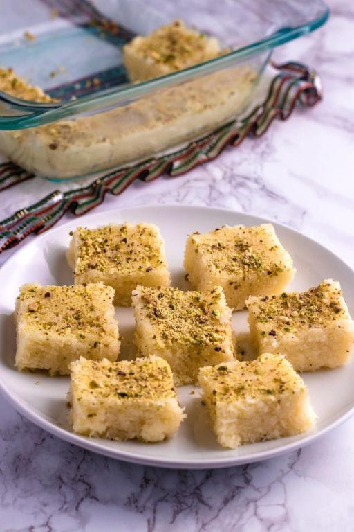 Coconut Burfi with Condensed Milk
