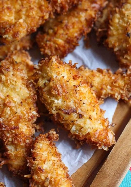 Coconut Chicken Chews