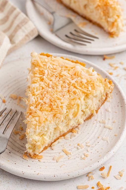 Coconut Condensed Milk Cheesecake