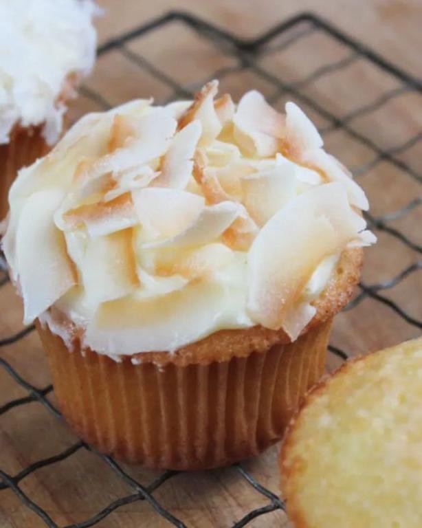 Coconut Condensed Milk Cupcakes