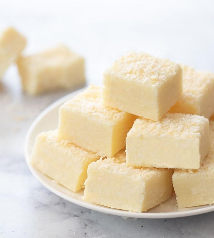 Coconut Condensed Milk Fudge